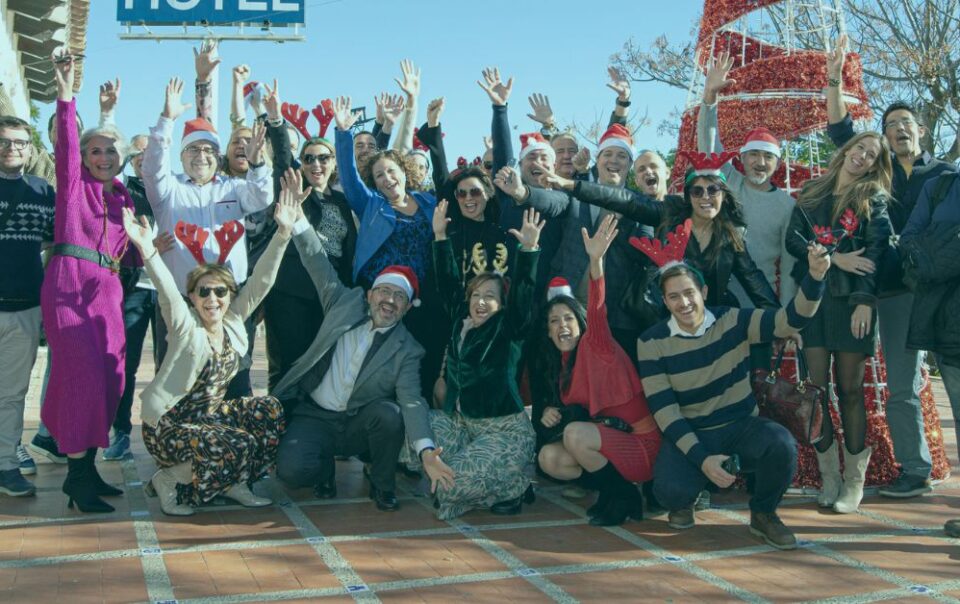Buenas Conexiones en la Comida de Navidad 2023 en Meetwork Club de Empresarios